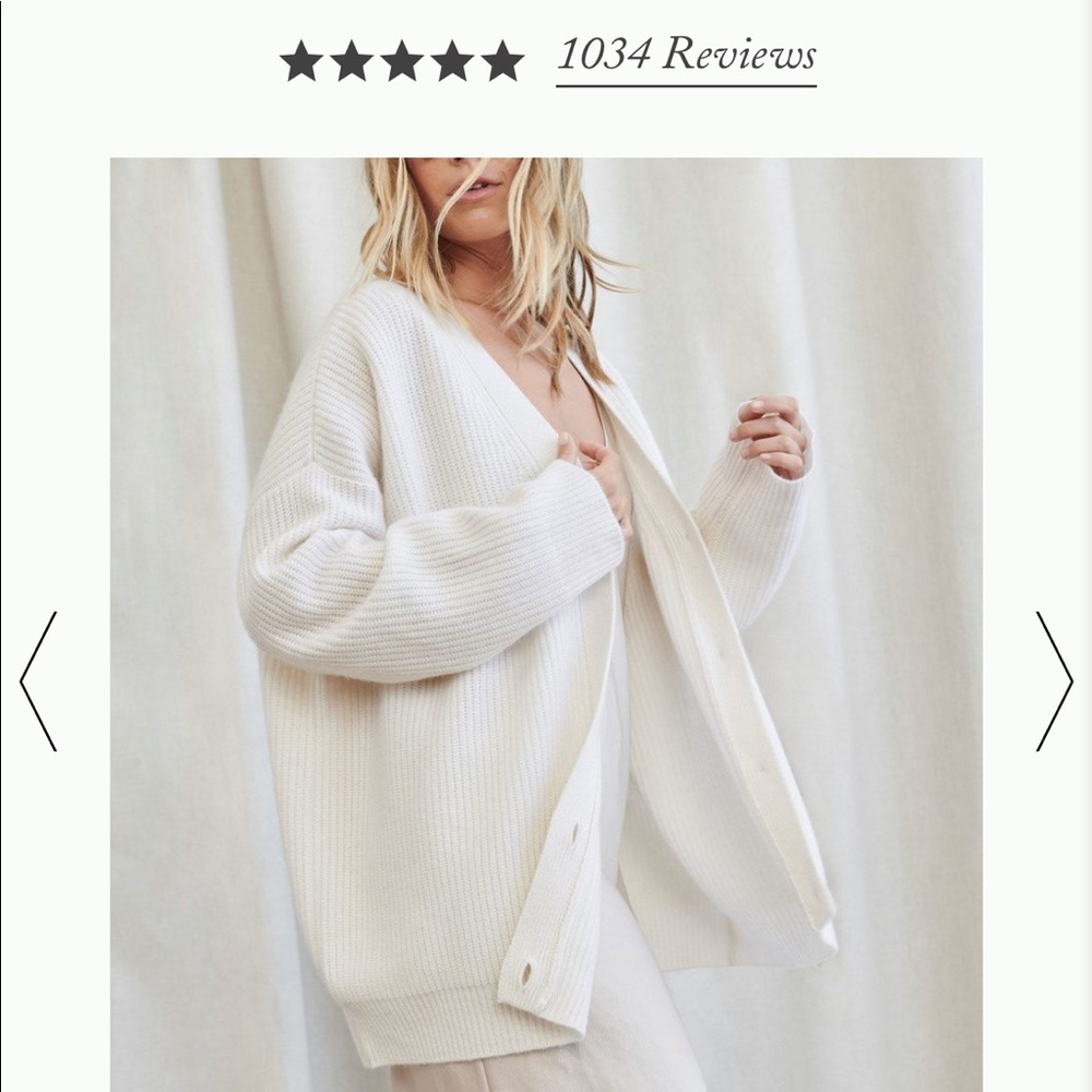 COPY - Jenni Kayne cashmere cocoon cardigan. NWT